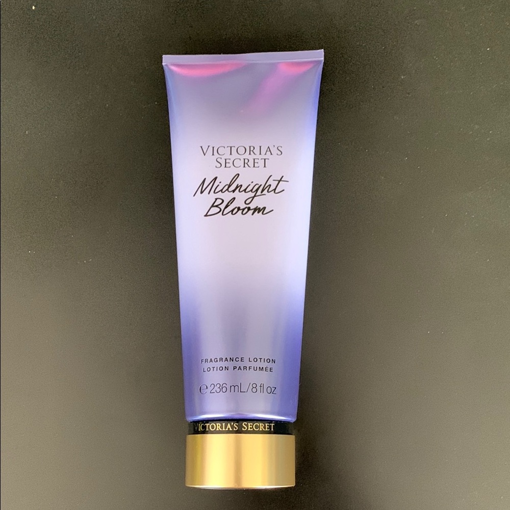 Victoria's Secret Midnight Bloom Lotion in Purple and Gold